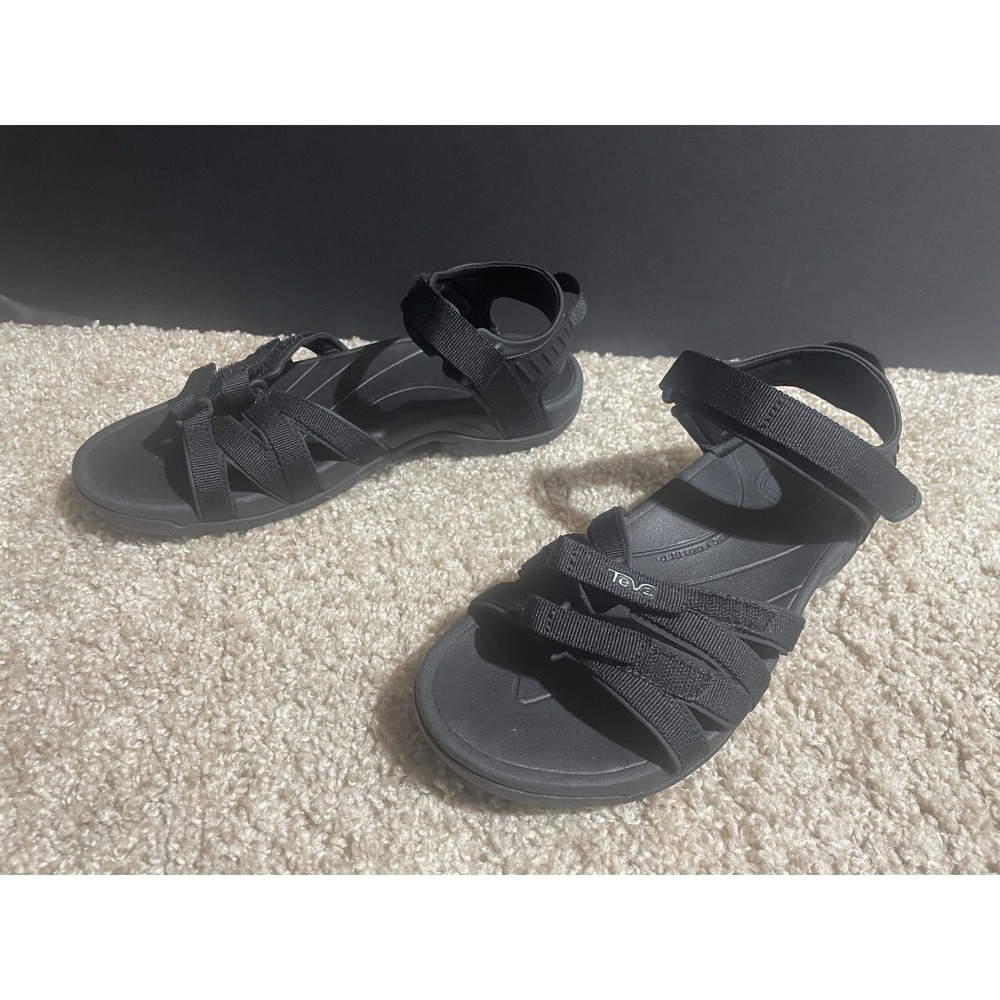 Teva Tirra SN 4266 Black Hiking Outdoor Sandals Women's Size 8.5 - Picture 3 of 5